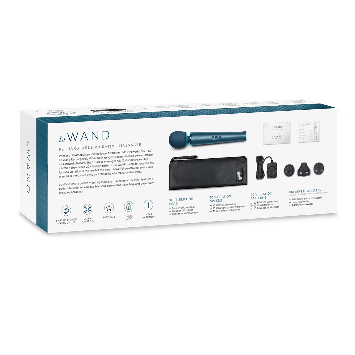 Le Wand Massager - Pacific Blue - Image 3