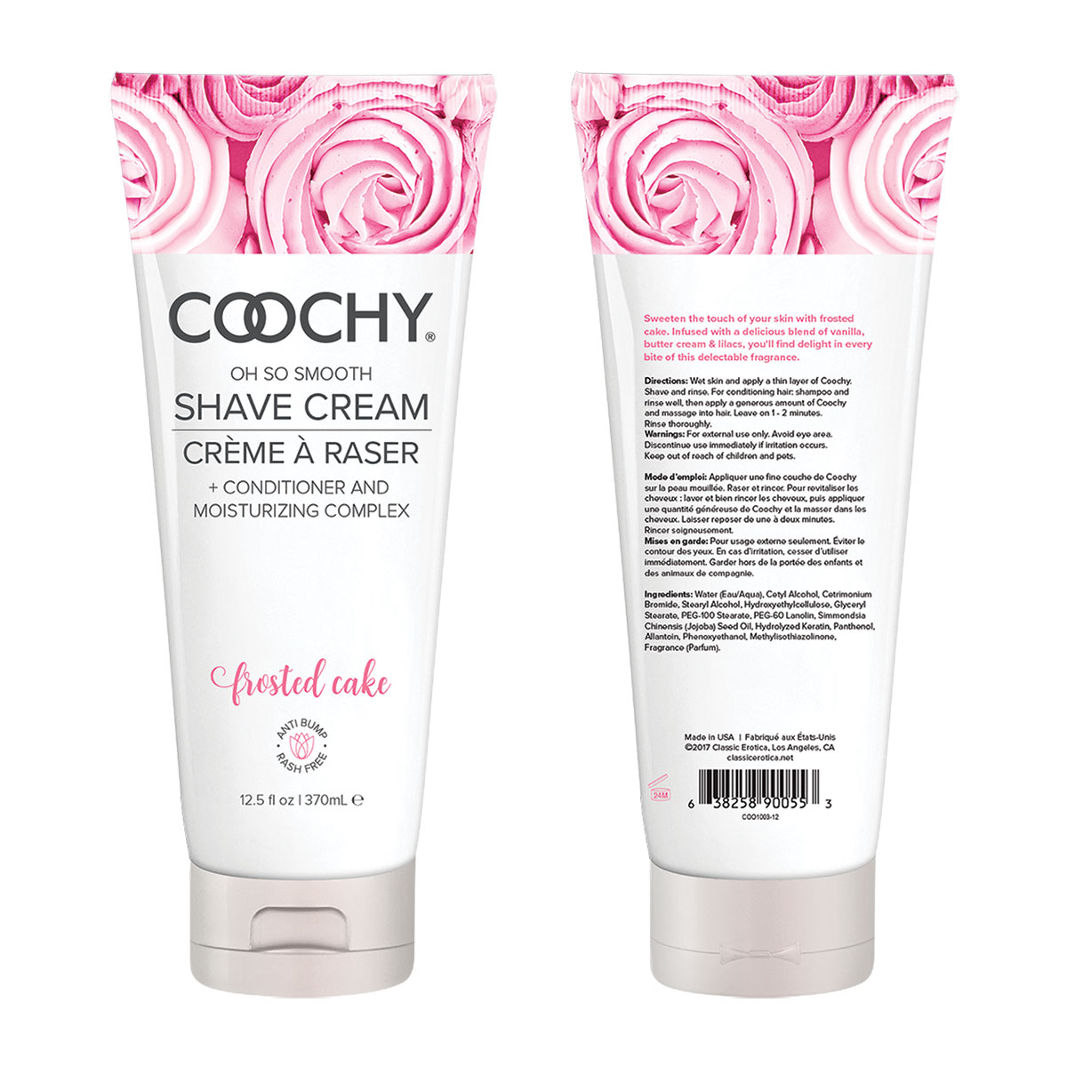 Coochy Shave Cream 12.5oz - Frosted Cake - Image 3