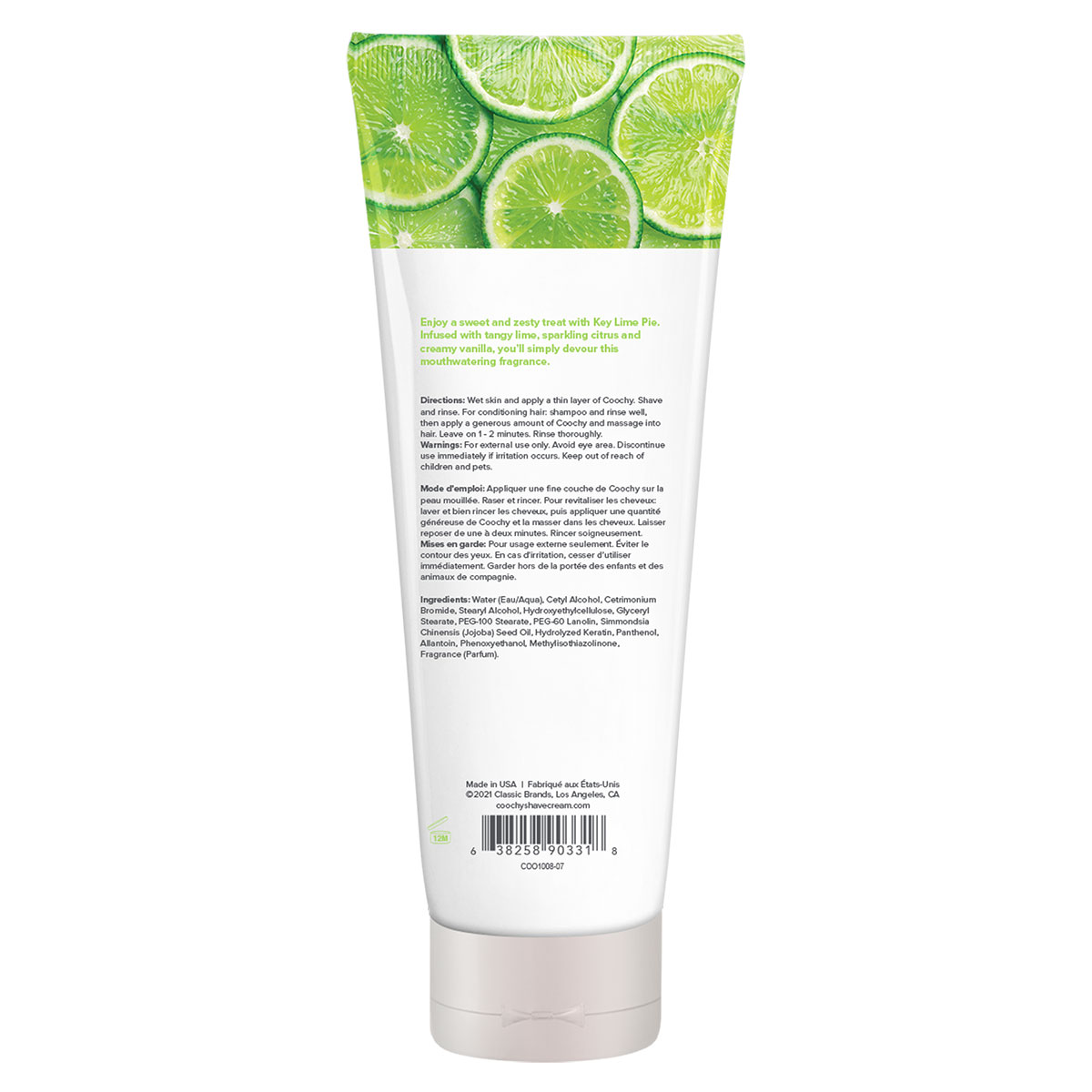 Coochy Shave Cream 7.2oz - Key Lime Pie - Image 2