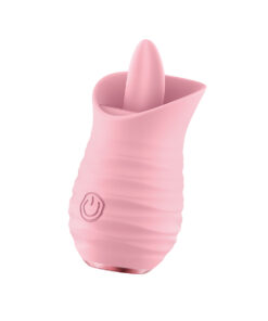 Alternative view of Luv Inc Tongue Flickering Vibrator - Pink