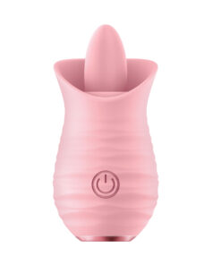 Luv Inc Tongue Flickering Vibrator - Pink