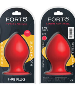 Alternative view of FORTO F-98 Cone Red Large