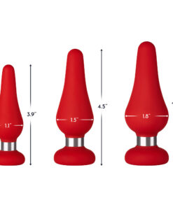 Alternative view of FORTO F-21 TearDrop Red Small