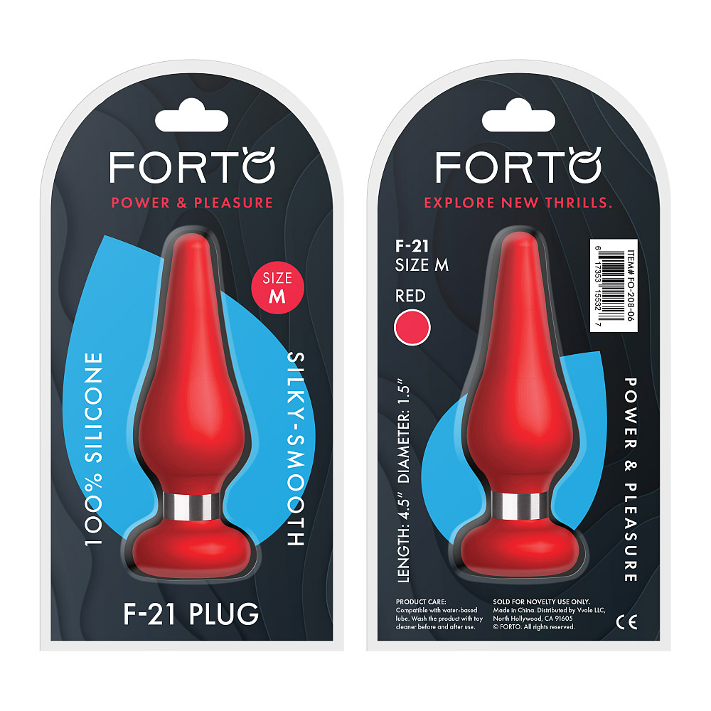 FORTO F-21 TearDrop Red Medium - Image 3