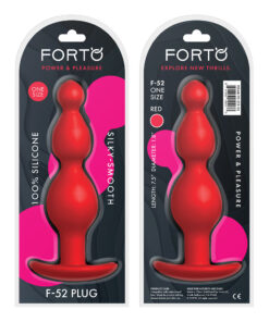 Alternative view of FORTO F-52 Cone Beads Red