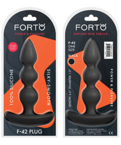 Alternative view of FORTO F-42 Spiral Beads Black