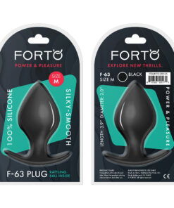 Alternative view of FORTO F-63 Rattler Plug Medium - Black