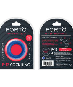Alternative view of FORTO F-12 C-Ring - Blue