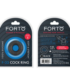Alternative view of FORTO F-33 C-Ring Small - Black