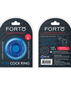Alternative view of FORTO F-33 C-Ring Medium - Blue
