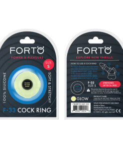 Alternative view of FORTO F-33 C-Ring Small - Glow