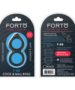 Alternative view of FORTO F-88 Double C-Ring - Black