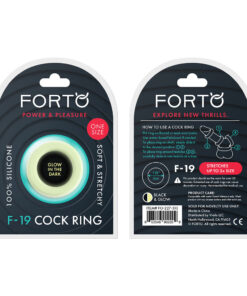 Alternative view of FORTO F-19 C-Ring Black/Glow