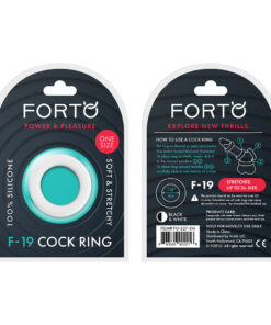 Alternative view of FORTO F-19 C-Ring White/Black