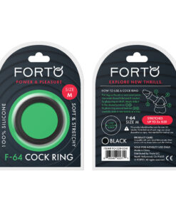 Alternative view of FORTO F-64 C-Ring Medium - Black