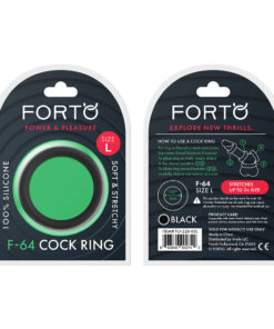Alternative view of FORTO F-64 C-Ring Large - Black