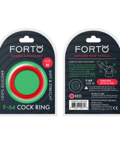 Alternative view of FORTO F-64 C-Ring Medium - Red
