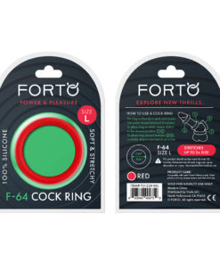 Alternative view of FORTO F-64 C-Ring Large - Red