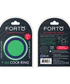 Alternative view of FORTO F-64 C-Ring Large - Blue