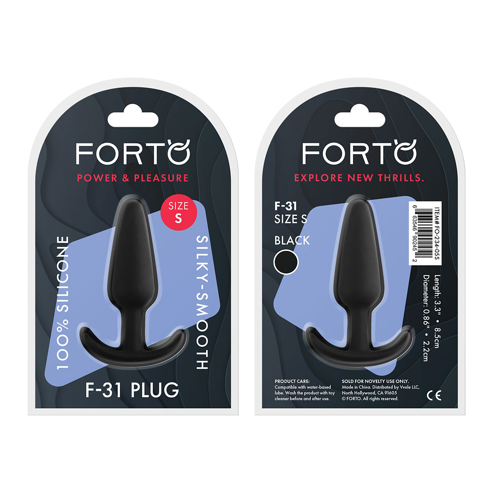 FORTO F-31 Plug Black Small - Image 2