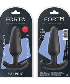 Alternative view of FORTO F-31 Plug Black Large