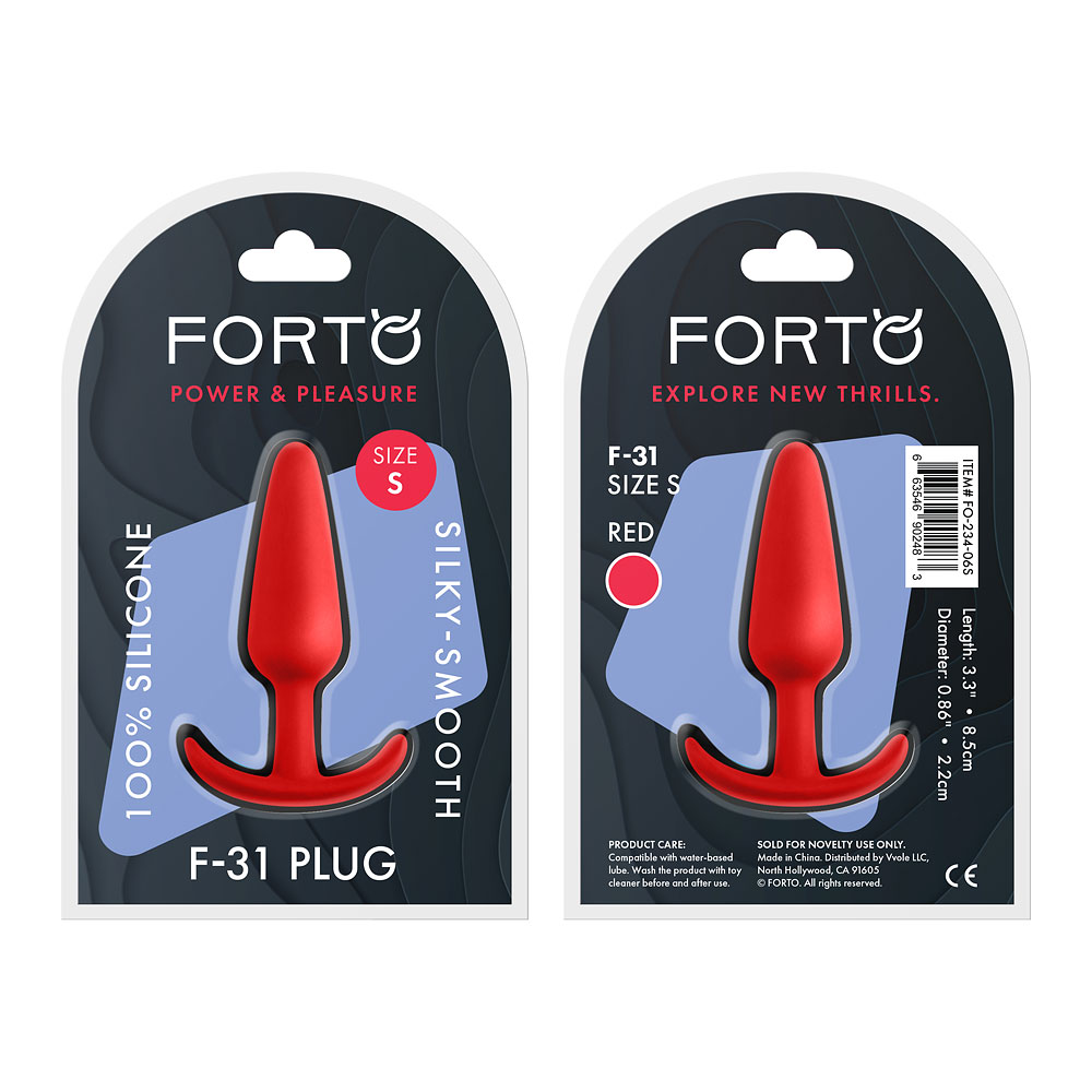FORTO F-31 Plug Red Small - Image 2