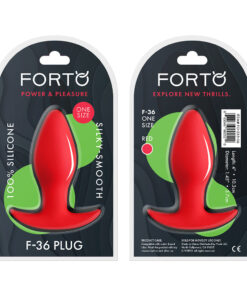 Alternative view of FORTO F-36 T-Plug - Red