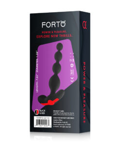 Alternative view of FORTO Vibrating Anal Beads