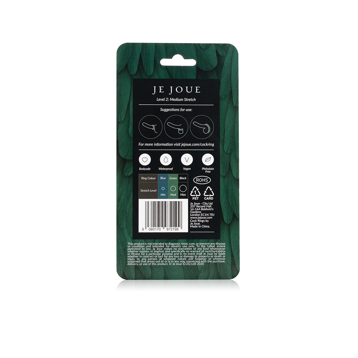 Je Joue Silicone C-Ring Level 2 - Green - Image 2