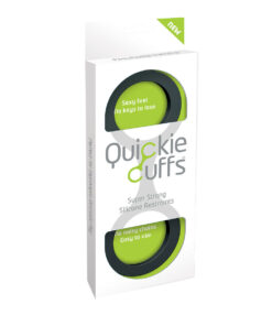 Quickie Cuffs - Large - Black