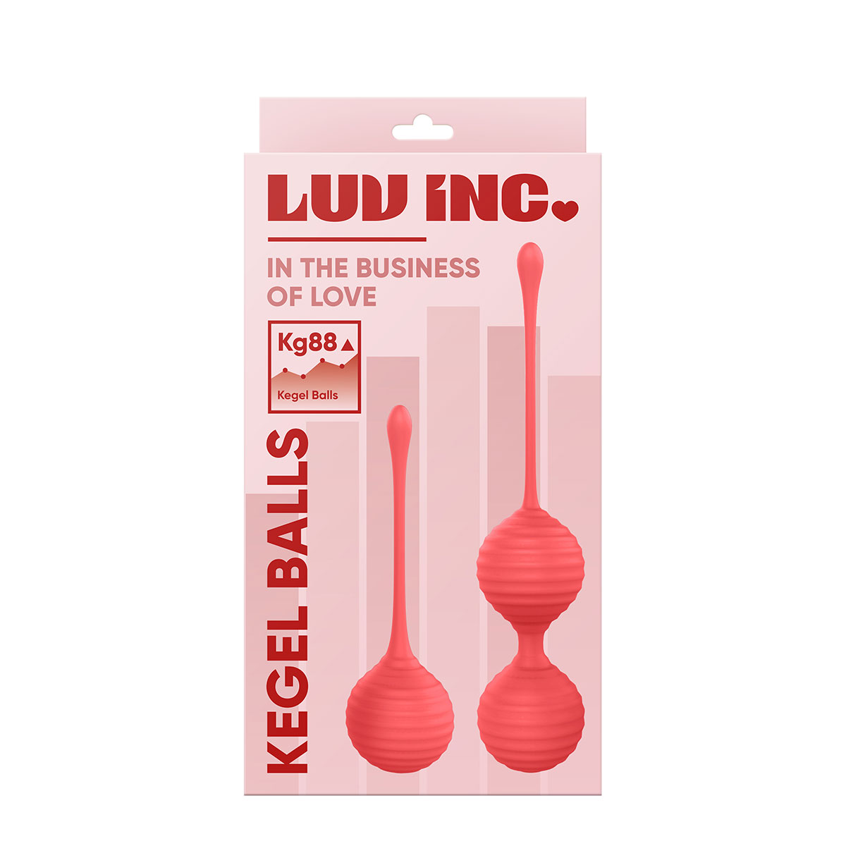 Luv Inc Kegel Balls - Coral - Image 3
