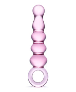 GLAS Quintessence Beaded Anal Slider 7.5"