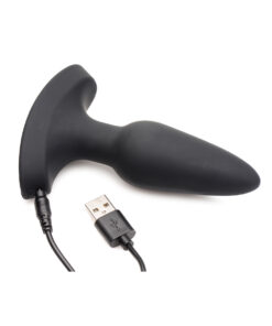 Alternative view of Booty Sparks Laser Heart Remote Butt Plug - Small