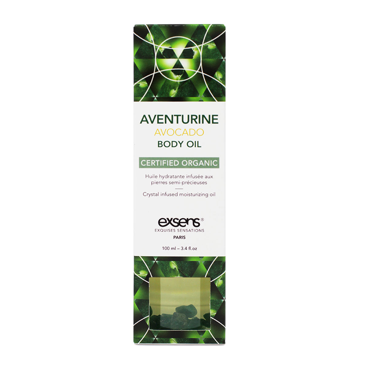 Exsens Body Oil 100ml - Aventurine Avocado - Image 4