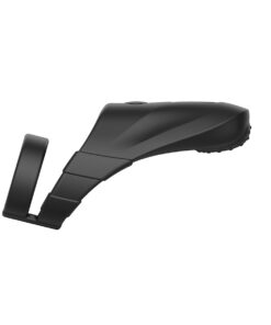 Alternative view of FORTO F-48 Vibrating Perineum Double C-Ring - Black