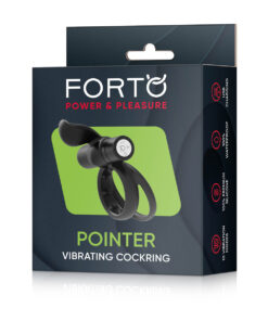 Alternative view of FORTO Vibrating Pointer Dual-Ring - Black