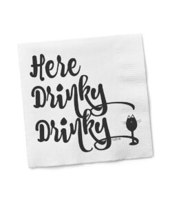 Twisted Wares Here Drinky Drinky Napkins 20pk