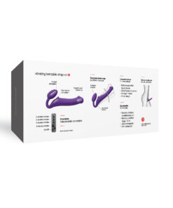 Alternative view of Strap-On-Me Vibe Medium - Purple