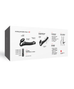 Alternative view of Strap-On-Me Vibe Medium - Black