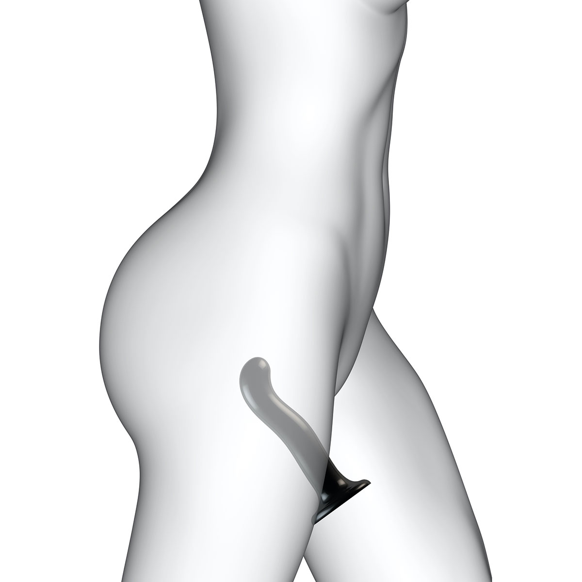 Strap-On-Me P&G Spot Dil Large - Black - Image 3