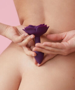 Alternative view of Love to Love Open Roses Plug Small - Purple Rain