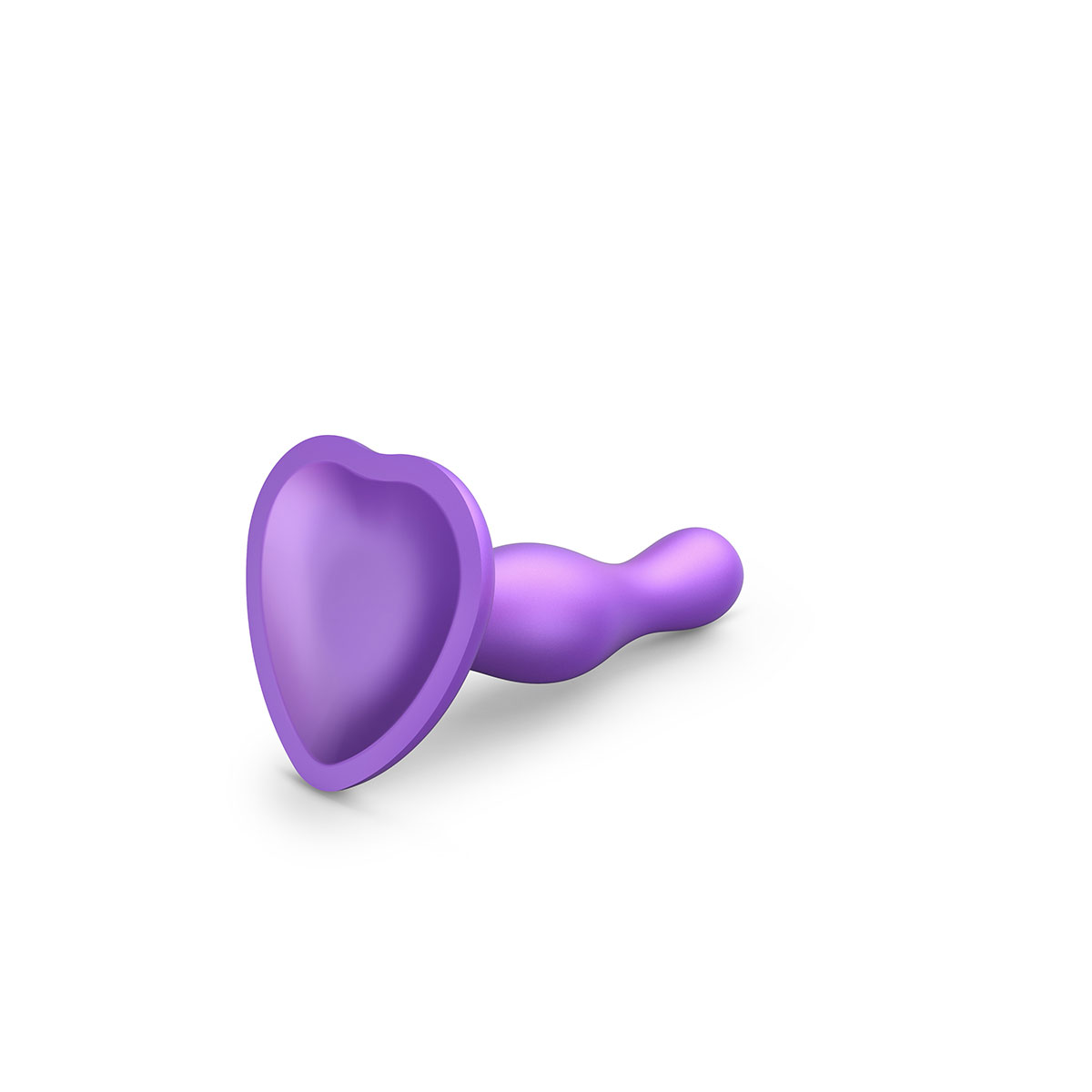 Strap-On-Me Curvy Plug Dil Metallic Purple - Small - Image 5