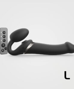 Strap-On-Me Multi-Orgasm Large Bendable Strap-On - Black