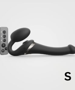 Strap-On-Me Multi-Orgasm Small Bendable Strap-On - Black