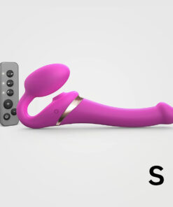 Strap-On-Me Multi-Orgasm Small Bendable Strap-On - Fuchsia
