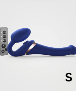 Strap-On-Me Multi-Orgasm Small Bendable Strap-On - Blue