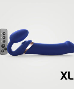Strap-On-Me Multi-Orgasm XL Bendable Strap-On - Blue