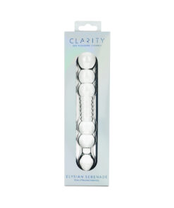 Alternative view of Clarity Elysian Serenade Glass Dildo