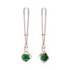 SS S&M Indica Crystal Nipple Clips