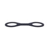 SS S&M Shadow Small Silicone Cuffs - Image 3
